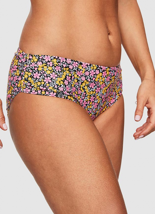 Maui Bikini Hipster Slip, Met bloemmotief in de groep Badmode / Bikini / Bikini slipjes bij Underwear Sweden AB (200114-9437)
