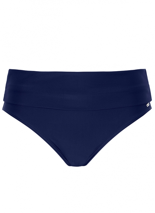 Capri Bikini Slip, Blauw